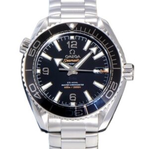 오메가 씨마스터 Planet Ocean 39.5mm  215.30.40.20.01.001 Full Steel Black Dial[VS]