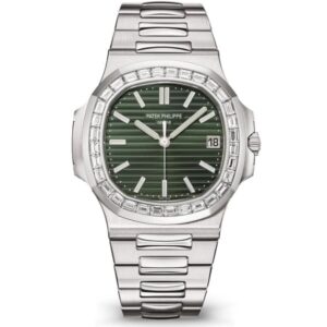 파텍필립 노틸러스 40mm 5711-1300A-001 Diamond Bezel Green Dial[3K]
