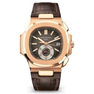 파텍필립 노틸러스 40.5mm 5980R-001 Rose Gold Leather Brown Dial[3K]