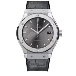 위블로 클래식퓨전 Racing Grey 42mm 542.NX.7071.LR Titanium Rubber Strap Grey Dial[HB]