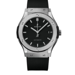 위블로 클래식퓨전 38mm 565.NX.1470.RX Steel Rubber Strap Black Dial[HB]