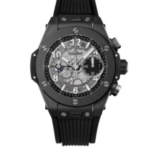 위블로 빅뱅 Unico 45mm 421.CI.1170.RX Black Ceramics Black Rubber Strap Black Skeletonized[BBF]