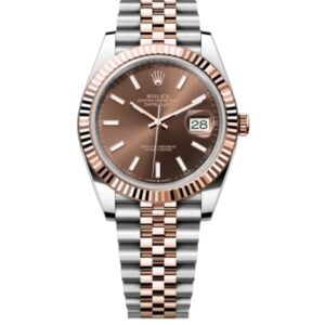 롤렉스 데이저스트 41mm 126331-0002  Half Rose Gold Brown Dial Jubilee[CLEAN]