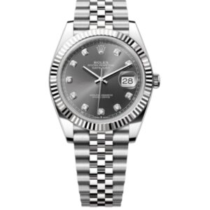 롤렉스 데이저스트 41mm 126334-0006 White Gold&904L Grey Diamond Dial Jubilee[ARF]