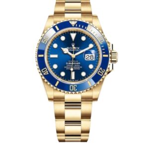롤렉스 서브마리너 40mm Date 116618LB Full Yellow Gold Blue Dial[VS]