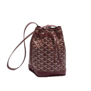 [프리미엄/해외배송]고야드 쁘띠 플로 버킷 백(버건디)