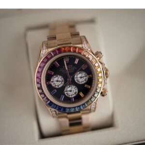 [국내배송]로렉스 [Rolex] 수입고급 데이토나 레인보우 에버 로즈 골드 신상입고
