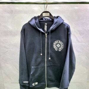 [국내배송]크롬하츠 24FW 홀스슈 자수 후드집업