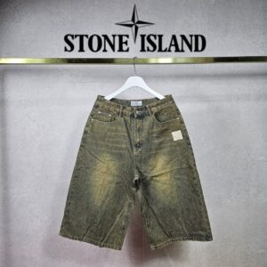 [국내배송]스톤아일랜드 샌디 버뮤다 데님 팬츠
