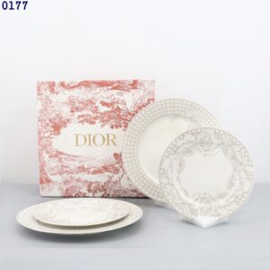 [국내배송]디올 까나쥬 몽테인 그레이 플레이팅 접시 4종 세트