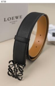 [국내배송]로에배 [LOEWE] 수입프리미엄급 레더 애너그램 벨트