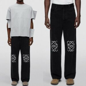 [국내배송]로에베 아나그램 로고 블랙진