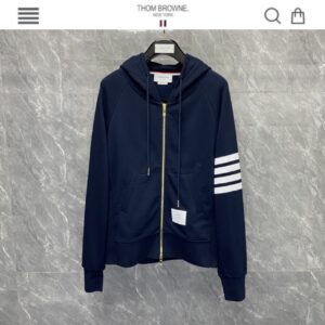 [국내배송]톰브라운 사선완장 시그니쳐 코튼 후드집업