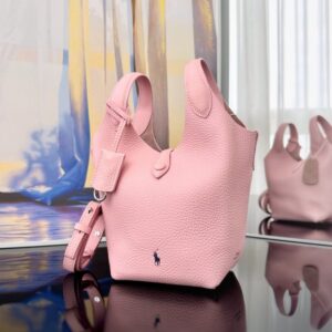 [국내배송]폴로 랄프로렌 플레이 레더 토트백 스몰