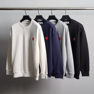 [국내배송]꼼데가르송 레드와펜 코튼 맨투맨