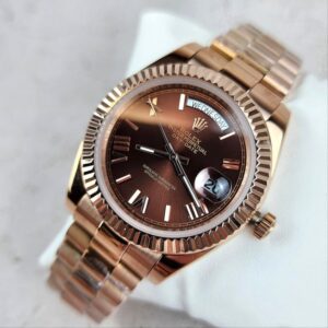 [국내배송]로렉스 데이데이트 초코판(브라운) 로마