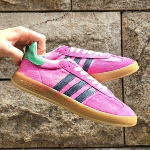 [국내배송]구찌 아디다스 가젤 핑크