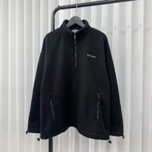 [국내배송]미우미우 플리스 스웻 셔츠