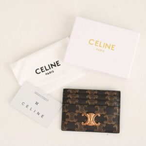 [국내배송]셀린느 10L883 트리옹프 캔버스 카드지갑