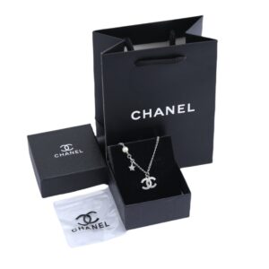 [국내배송]샤넬 하트 목걸이(실버)