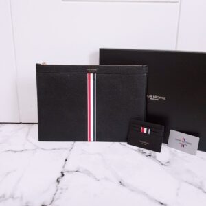 [국내배송]톰브라운 클러치+카드지갑 세트