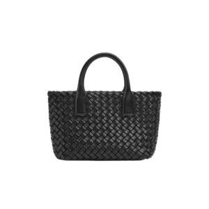 [프리미엄/해외배송]보테가 까바 백 미니(블랙)