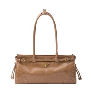 [프리미엄/해외배송]프라다 나파 레더 미디엄 핸드백(카메오)