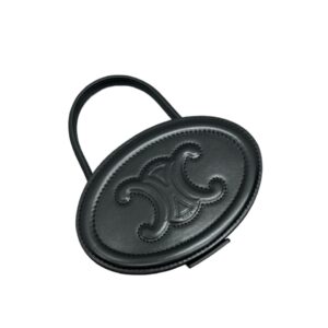 [프리미엄/해외배송]셀린느 퀴르 트리옹프 오벌 탑핸들(블랙)