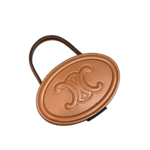 [프리미엄/해외배송]셀린느 퀴르 트리옹프 오벌 탑핸들(탠)