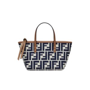 [프리미엄/해외배송]펜디 롤 백 미니(네이비/자카드)