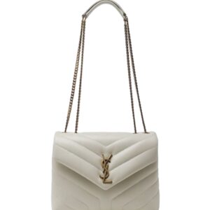 [프리미엄/해외배송]생로랑 루루 스몰(블랑 빈티지)