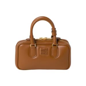 [프리미엄/해외배송]미우미우 아르카디 가죽 미니 백(코냑)