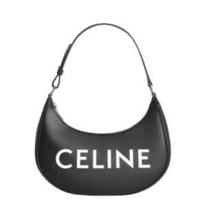 [프리미엄/해외배송]셀린느 아바 로고 프린트 호보백(블랙)