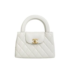 [프리미엄/해외배송]샤넬 켈리백 스몰(화이트/금장/카프스킨)